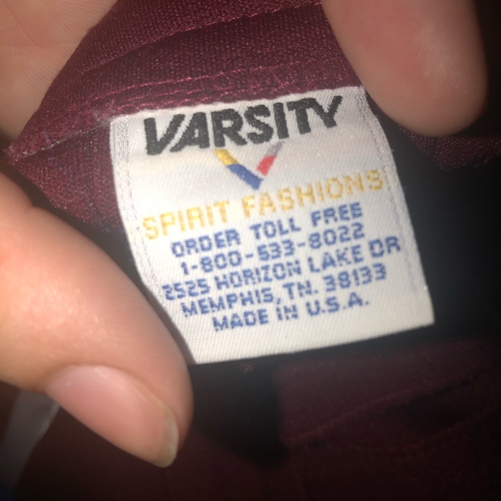 Varsity cheer skirt